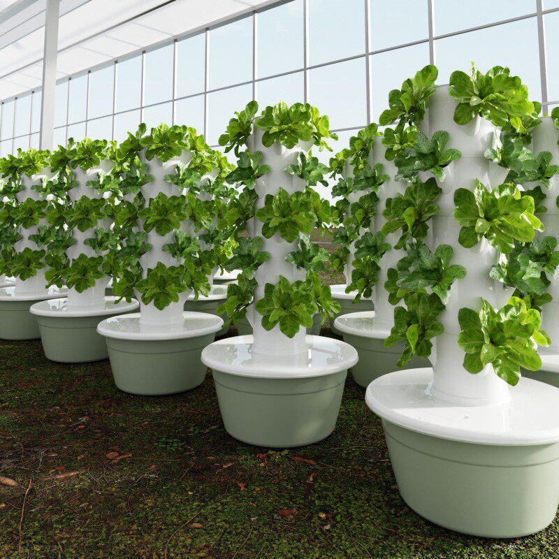 水培塔智能种植蔬菜机无土栽培种菜水培系统立式家庭农场