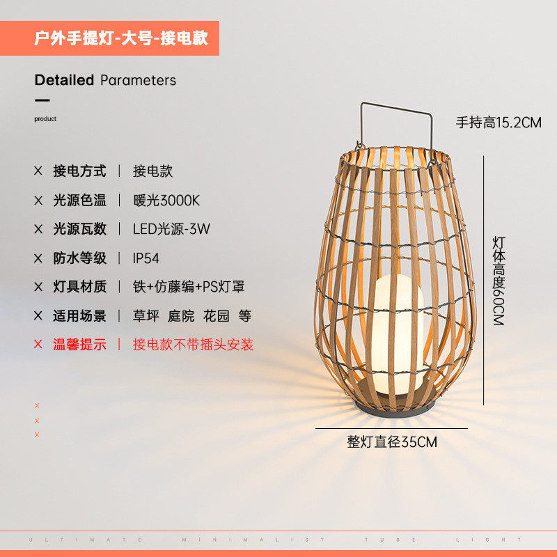 室外藤编手提草坪灯防水太阳能落地灯庭院花园镂空新款可遥控灯具,家装灯饰光源,景观庭院灯饰,淘宝优惠券,粉丝福利购,淘宝优惠卷