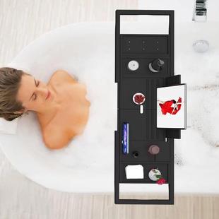 沐浴洗澡间手机平板防滑支架浴室浴缸置物架多功能卫生间泡澡架子