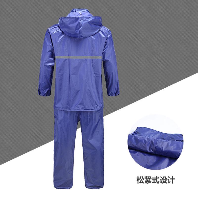 热销永利雨衣雨裤套装男女士分体雨衣成人pvc雨披雨衣