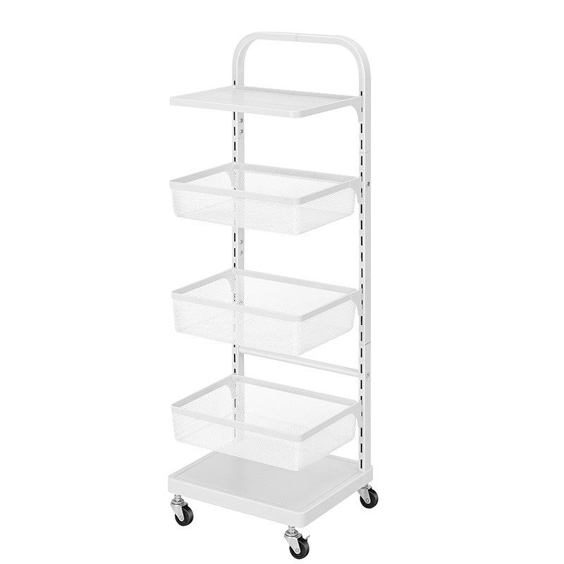 厨房蔬菜置物架多层加厚锅具收纳菜篮子家用可调节水果夹缝小推车,收纳整理,整理架/置物架/收纳架,淘宝优惠券,粉丝福利购,淘宝优惠卷