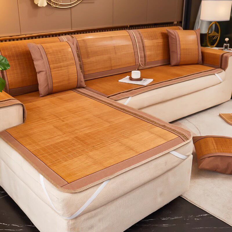 沙发垫夏季防滑竹席垫子夏天凉席坐垫清凉垫座垫2024新款光滑新品