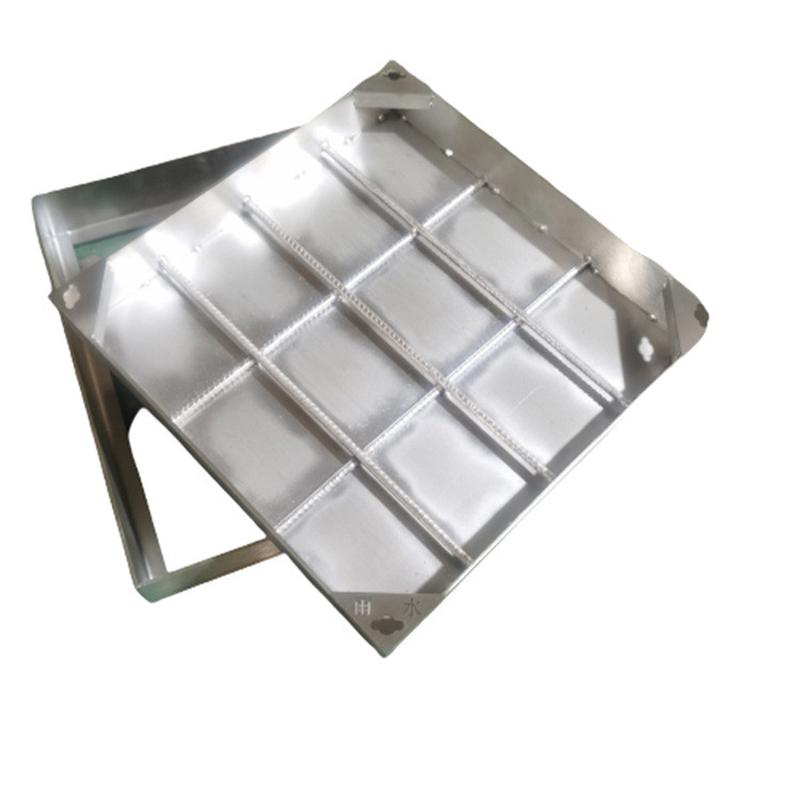 深圳不锈钢井盖镀锌装饰井盖市政园林房建用隐形沙井盖厂家直供