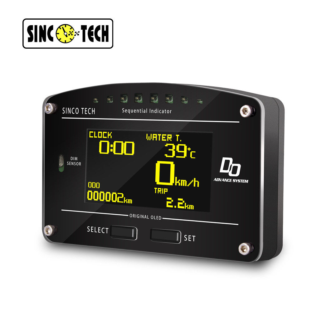 SINCOTECH赛车改装车车多功能仪表ADVANCEZD组合仪表DO907