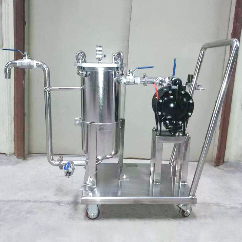 热销油墨不锈钢液压机油化工袋式漆薄膜胶水杂质涂料uv油漆滤芯过