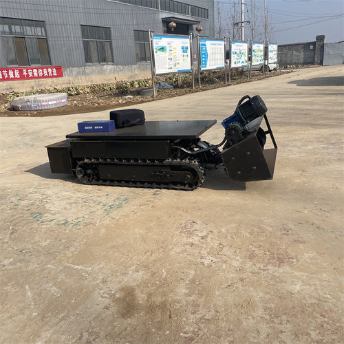 热销电动地形履带底盘带蛟龙带回转遥控旋转底盘全液压坦克底盘