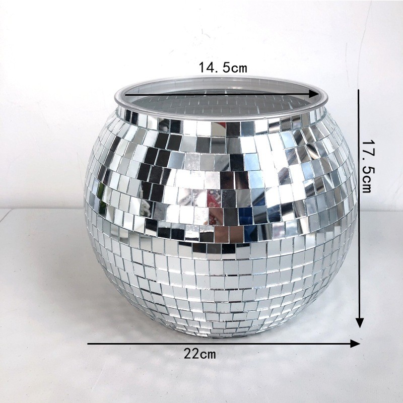 cldisco马赛克户外冰桶酒吧派对家居婚庆镜面装饰玻反光摆件球