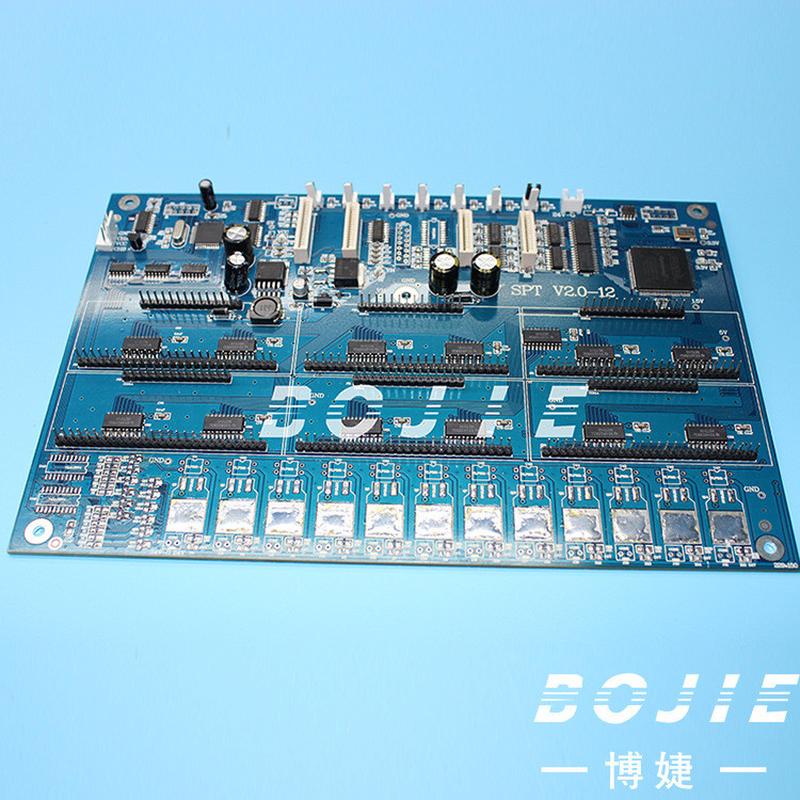 热销晶绘精工喷头12头小车绘适用晶板3000/4000/5000/6000喷绘机1