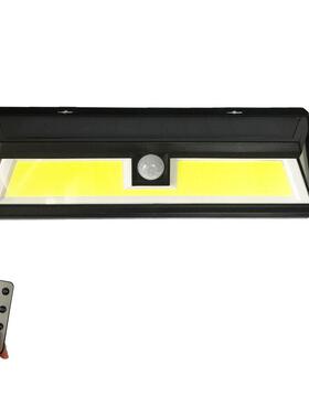 定制户外三面发光90led太阳能感应壁灯高亮室外太阳能路灯