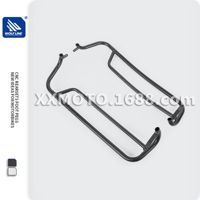 热销适用于vespagts300gtv300改装后保险杠防摔车身保险杠