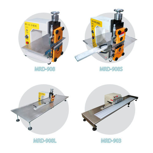 热销自动fr4铝基板pcb板小型分板机小型v-cut玻纤板切板机灯条分