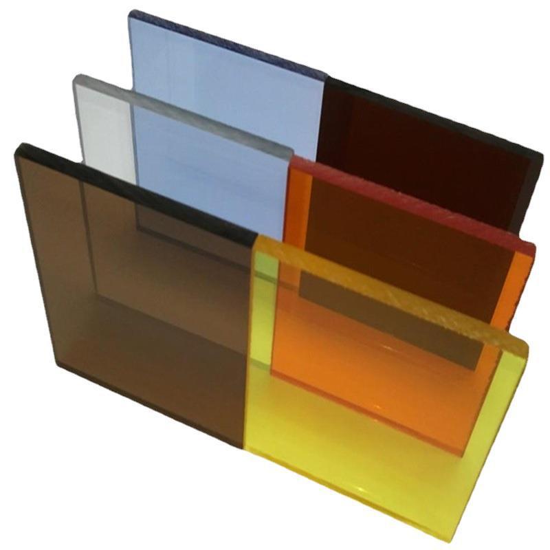 加工定制烟色防静电亚克力板黑茶防静电使用仪器设备面板面罩