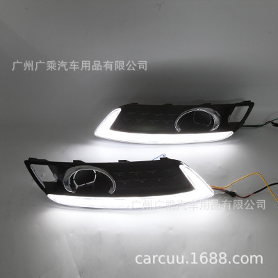 热销适用于现代venue日行灯18/19/20款VENUE日间行车灯LED灯前杠