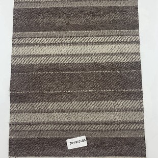 条纹棉麻布复古棉麻布色织布料促销图案沙发椅子抱枕家纺面料