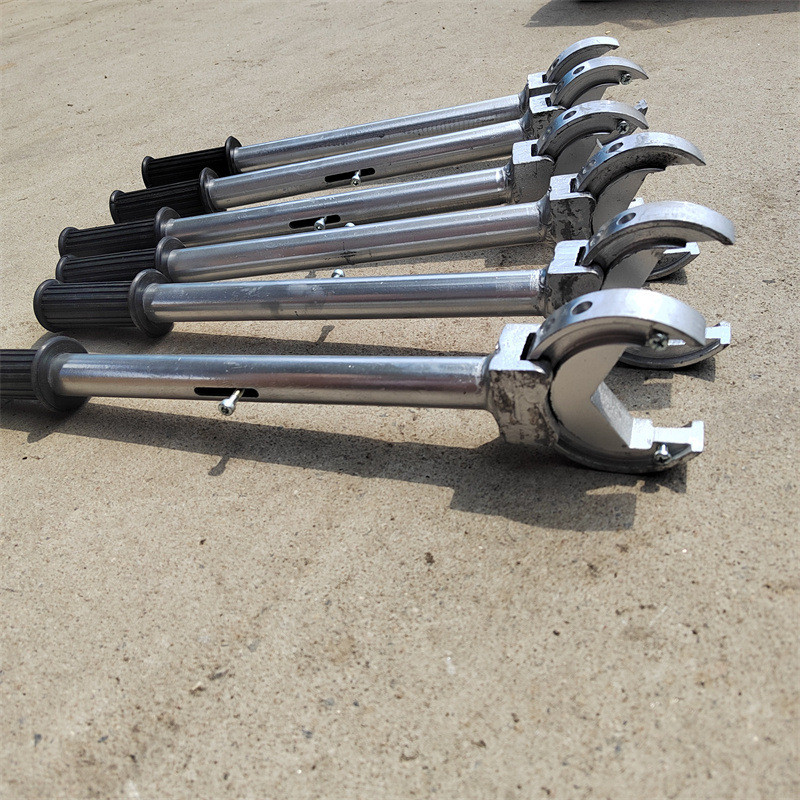 热销道岔长度贴调整扳手铁路可调角度道岔手动扳手开口密：180mm