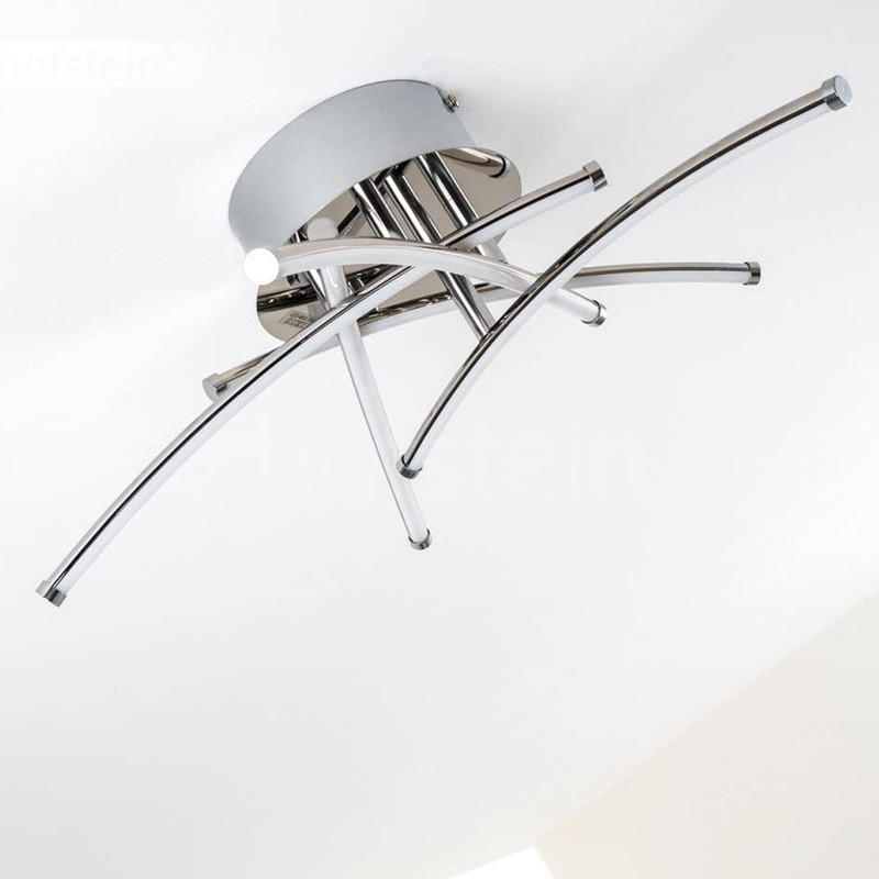 创意灯饰吸顶灯led客厅卧室灯具现代简约北欧五叉异形天花灯