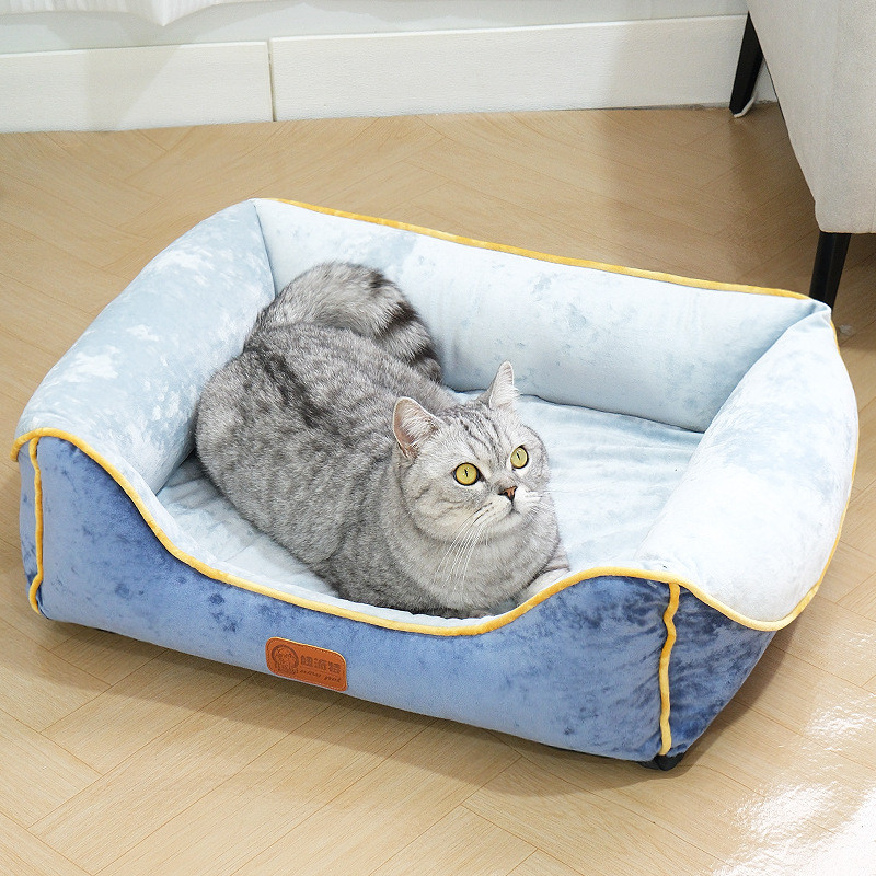 全冬天猫咪窝窝四季狗狗窝拆洗防寒保暖宠物猫沙发床睡垫子