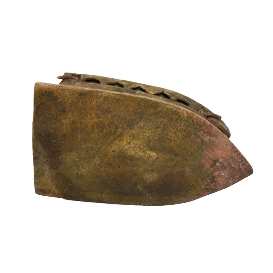 古玩怀旧铜器民国公鸡熨斗复古杂项物件家居工艺品仿古摆件铜熨斗