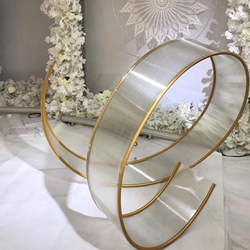 造型螺旋自由曲线铝塑管阳光板可新款pvc管舞台装饰光膜道具