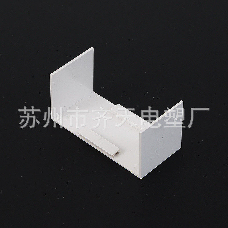 pvc线槽桥架电缆配件安装堵头明装弧形线槽配件