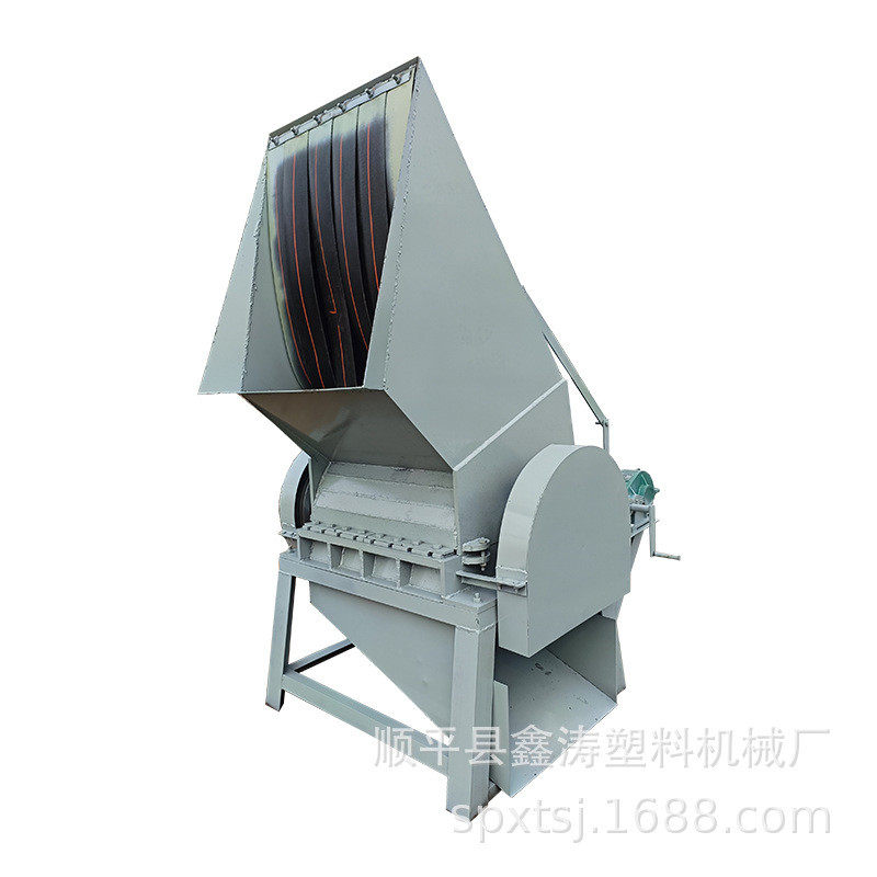 新款水果多功能粉碎机600型可移动式塑料框黑色塑料筐鱼筐破碎机