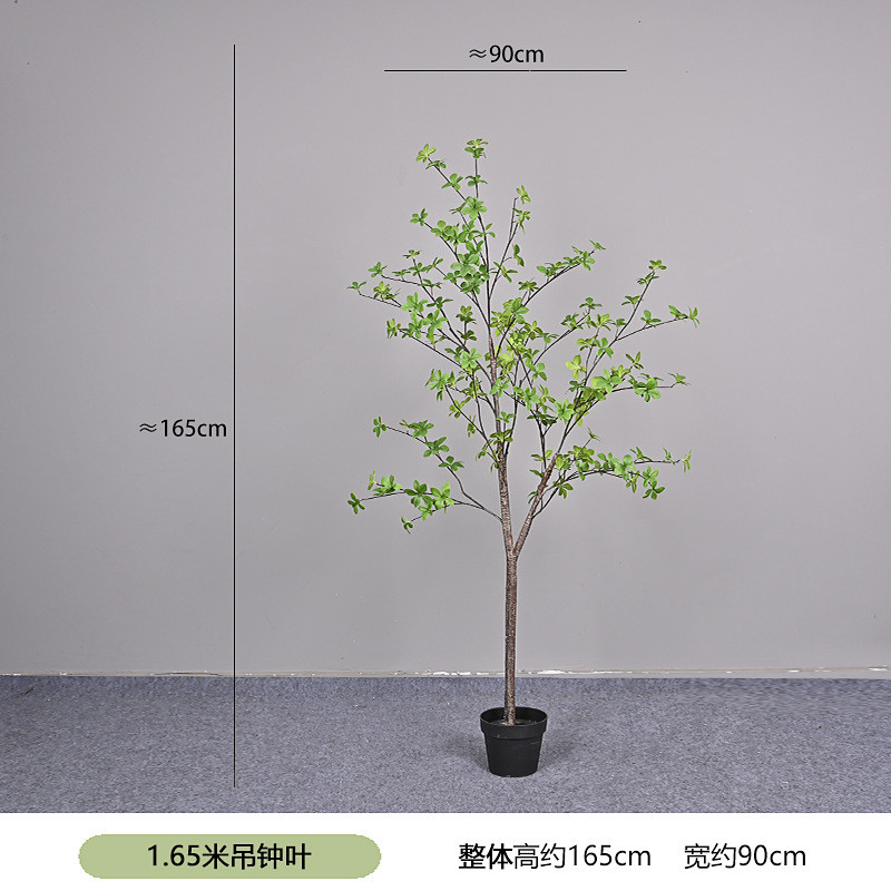 北欧仿真绿植树假植物室内客厅装饰吊钟落地大型马醉木吊钟树厂家