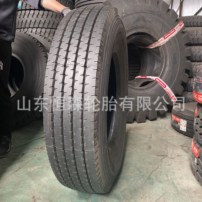热销双钱11r22.5载重真空客车货车轮胎rr202花纹12r22.5全钢卡轮
