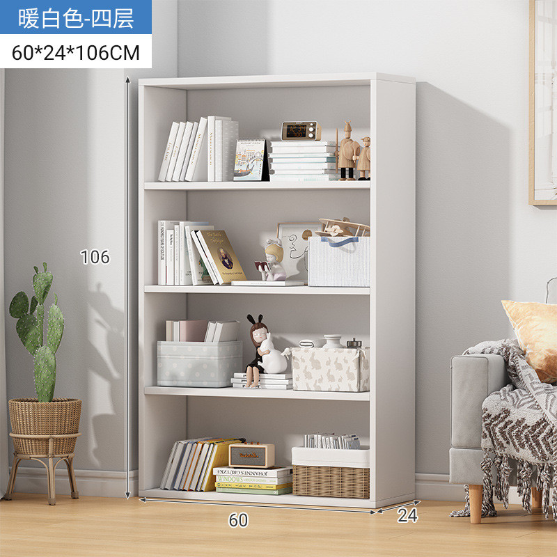 多层挂墙书架落地式简约货架夹缝收纳架子靠墙门后简易置物架批发