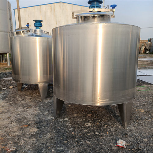热销304不锈钢电加热搅拌罐恒温配料罐5000升不锈钢混合拌料罐易