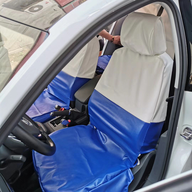 热销厂家直销汽车座椅套座套座椅套pu皮出租车防油污汽修皮革批发