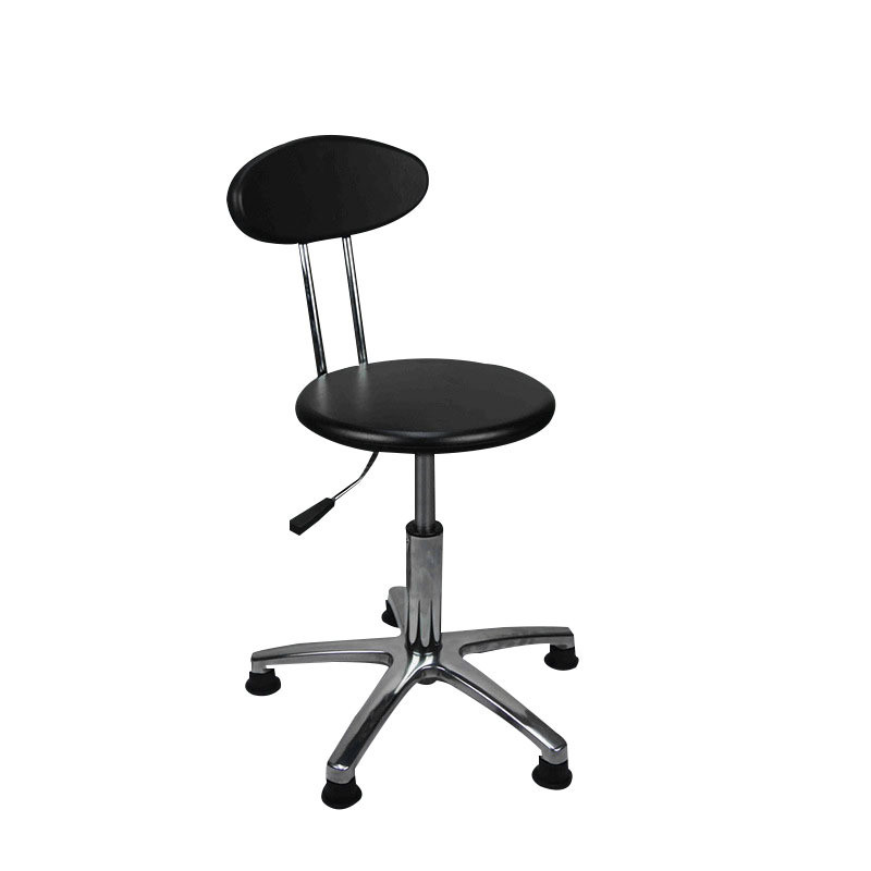 厂家防静电椅子靠背升降软垫防静电椅子铝合金脚轮pu车间工作椅