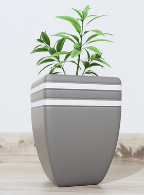 长方形商场批发玻璃钢花盆户外高速路市政落地壁挂绿化花缸花箱