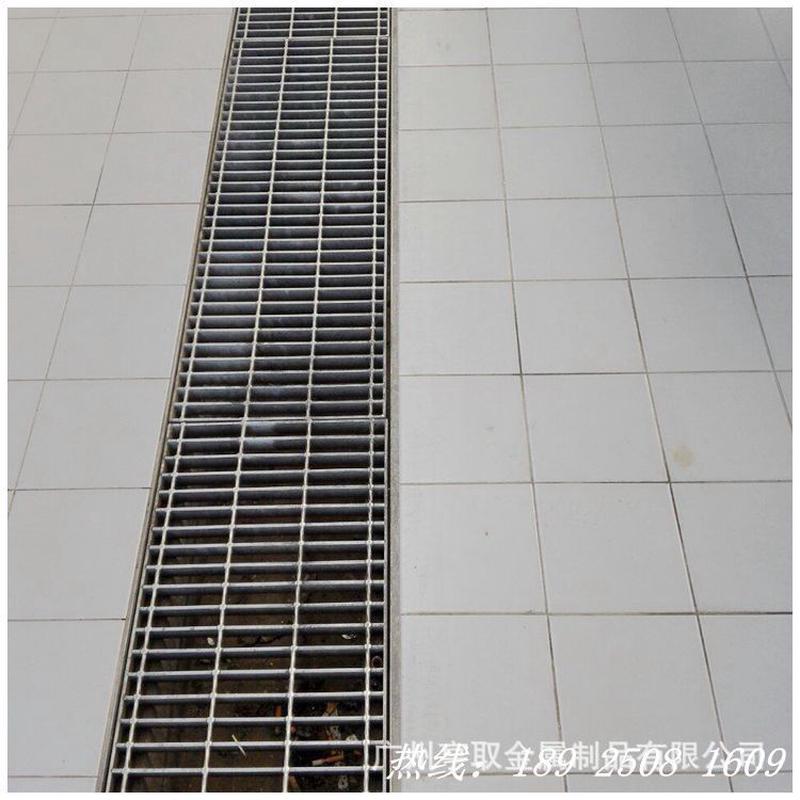 304不锈钢水沟盖板热镀锌踏步钢格板污水池处理厂电厂平台格栅板