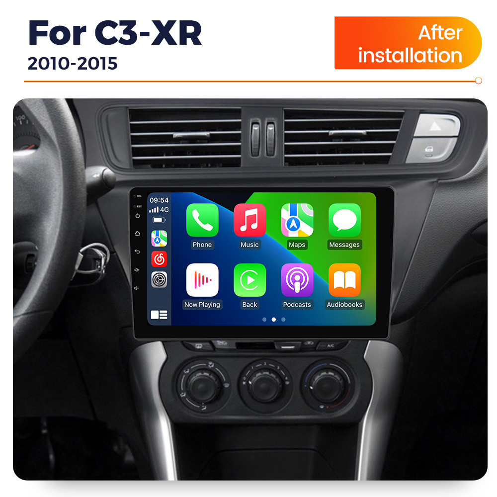 适用于2010-2015雪铁龙C3CitroenC3-XR安卓智能大屏车载导航仪
