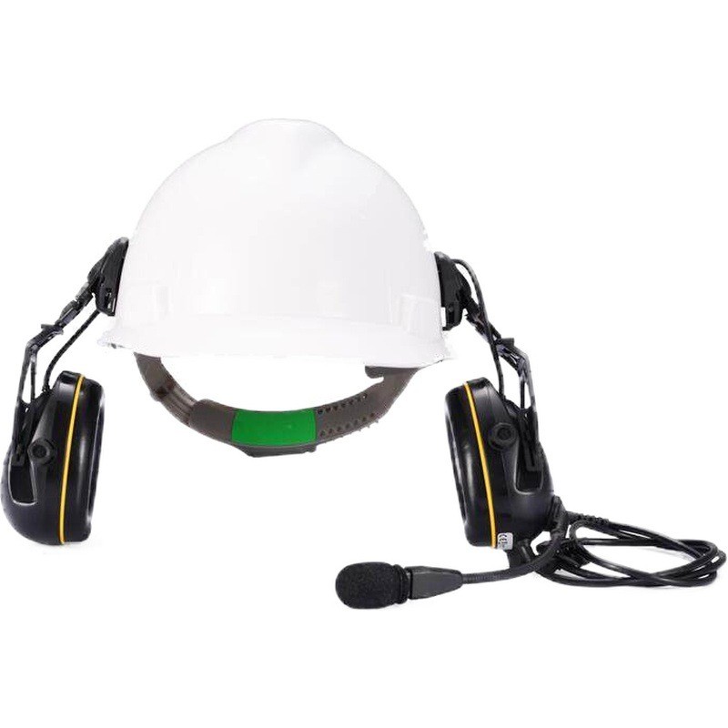 热销msa梅思安sor41532有线型电子防噪音标准耳罩（帽盔式）-m