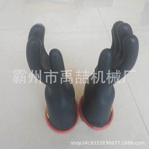 热销psc214bcrb高压绝缘手套五指型橡胶手套手套防护电工带电作业