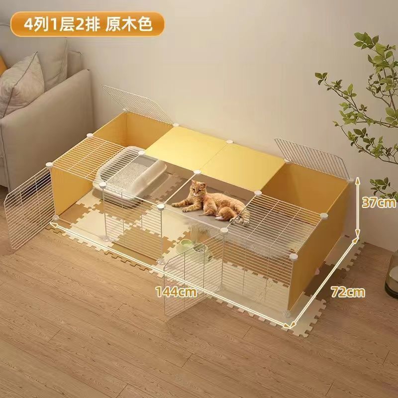 猫笼家用室内猫产房猫咪怀孕待产封闭式产窝猫笼猫窝带厕所繁殖箱