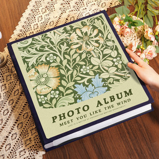 5寸1000张情侣款宝宝小众纪念复古大容量相册本照片混装收纳影集