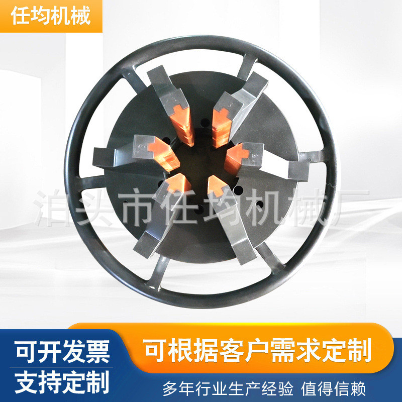 厂家电动dn95六爪卡盘机床用手动卡盘生产动力卡盘