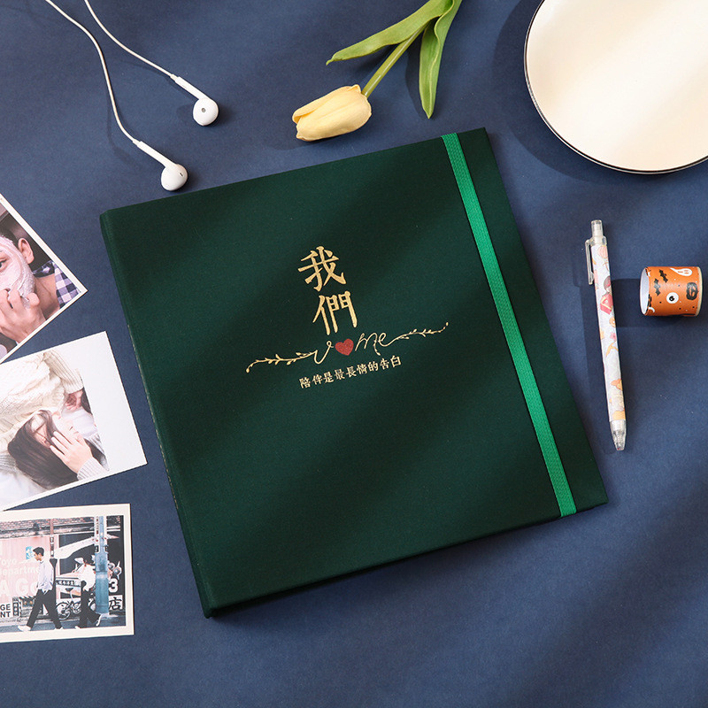 7yx批发diy插页式5寸6寸相册手工本可恋爱情侣写字回忆录记录纪念
