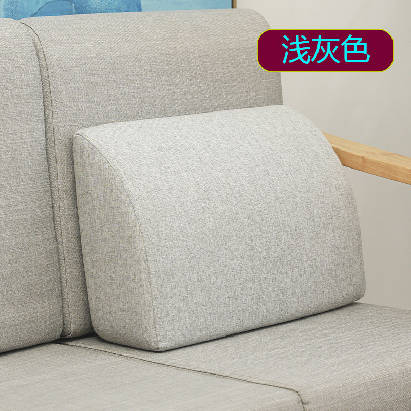 客厅沙发靠背腰枕腰靠靠枕批发长方形海绵三角学生寝室宿舍床上大