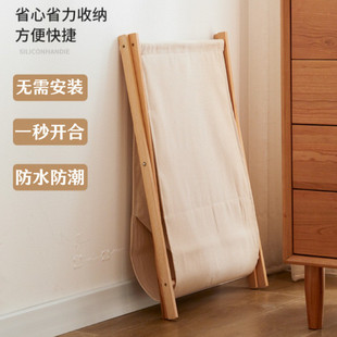 宿舍可折叠脏衣篮衣服收纳筐脏衣篓卧室布艺洗衣篮浴室衣物收纳筐
