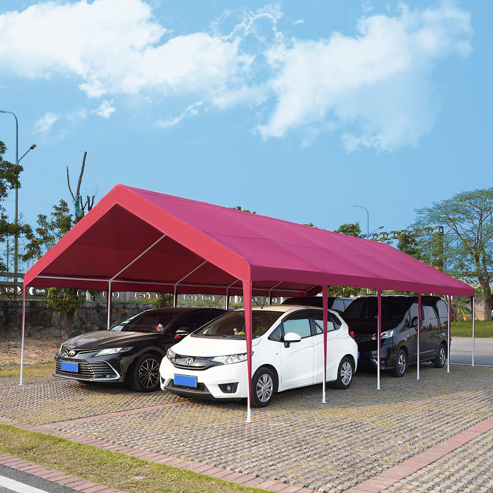 室外汽车遮阳篷移动车棚简易车库帐篷棚子新品户外防晒停车棚家用