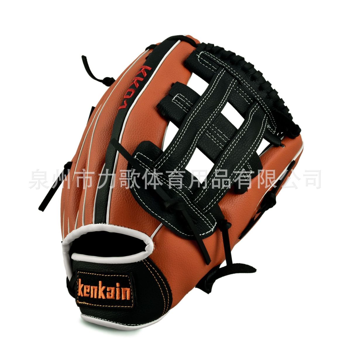 11.5寸蓝白棒球手套儿童成人棒球手套垒球手套投手手套学校手套