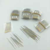 批发金尾手缝针c眼长针高档缝衣针3.2厘米到5厘米大眼金尾手缝针