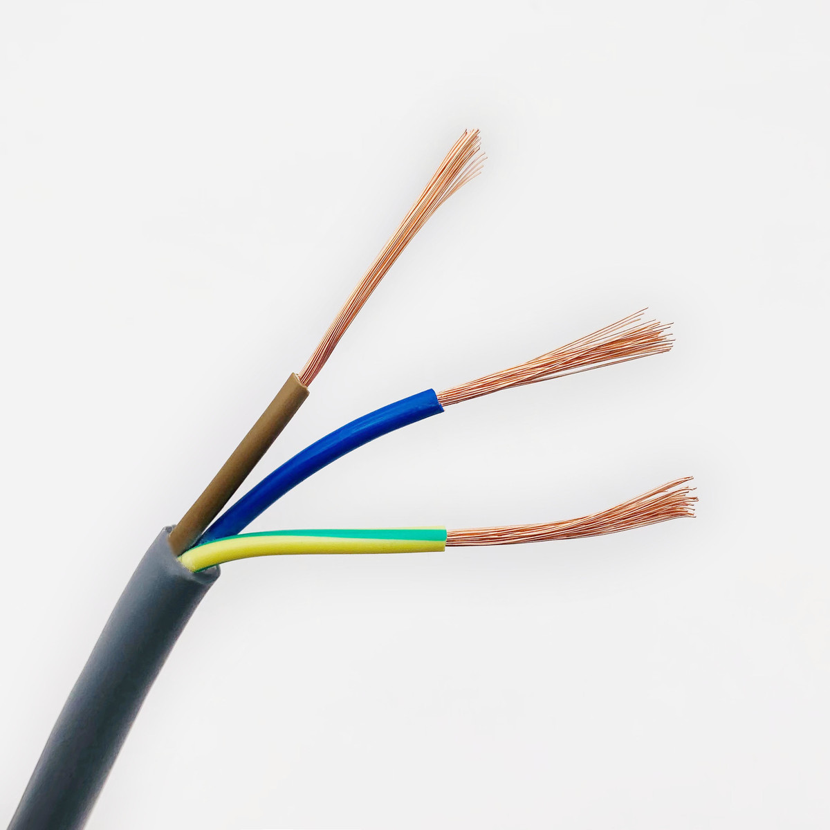 浙江定制rvv3芯2.5mm电气设备电源线空调pvc护套线电线电缆