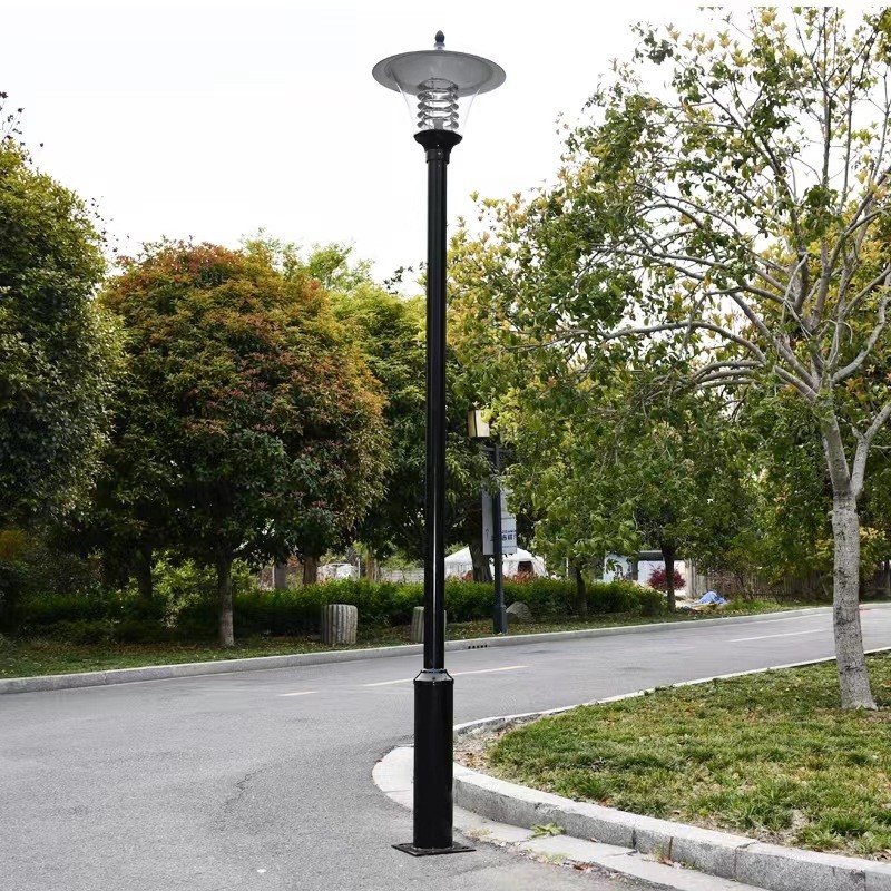 庭院灯户外防水3米小区路灯led花园草坪景观灯室外家用灯头灯罩