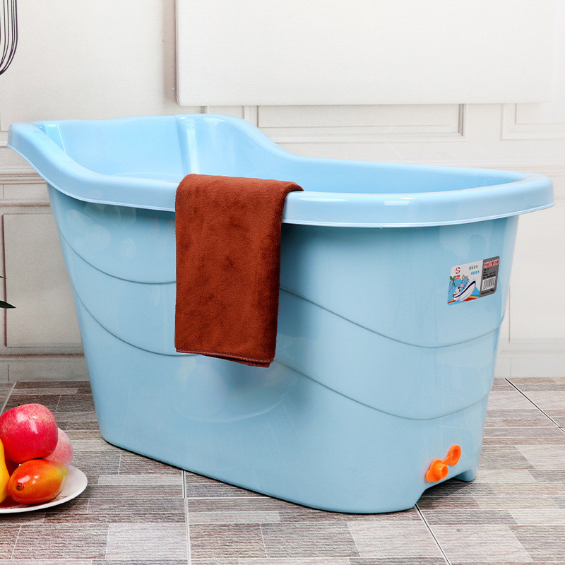 厂家批发宝宝洗澡桶塑料泡澡桶浴缸孕婴店宝宝加深沐浴桶洗澡盆