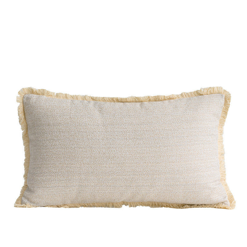 侘寂风床品软装样板间四件套床搭毯抱枕设计师酒店民宿床尾巾靠枕