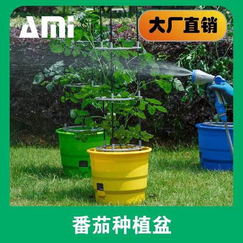 am8007花盆种植盆爬藤植物种植盆防烂根番茄